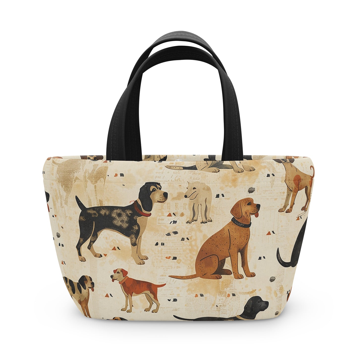 Big And Small Standing Dogs - Lunch Bag