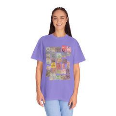 Classic Rock Concert Tickets  Garment-Dyed T-shirt