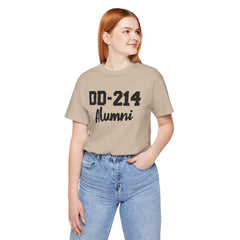 DD-214 Alumni Tee — Military Service Veteran Tribute T-Shirt