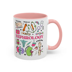 Nephrology Coffee Mug - Perfect Gift for Medical Professionals and Students, Stemmed Coffee Cup, Healthcare Appreciation, Unique Coffee Mug