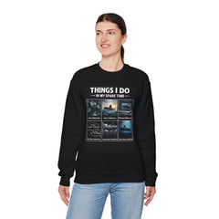 Submarine Lovers Sweatshirt — "Things I Do In My Spare Time"