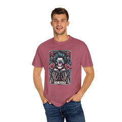 TAROT CARD WEED T Shirt, Vintage Style tee, Skeleton Reader Graphic Tee, Weed Lover, Smoke Cannabis tee, Relaxed Fit tee, Stoner Lifestyle