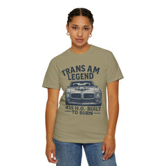 Retro Pontiac 1971 Trans Am High Output -455 Unisex Comfort Colors Garment Dyed T-Shirt