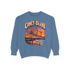 Brooklyn's Coney Island Sunset Sweatshirt - Comfort Colors Soft