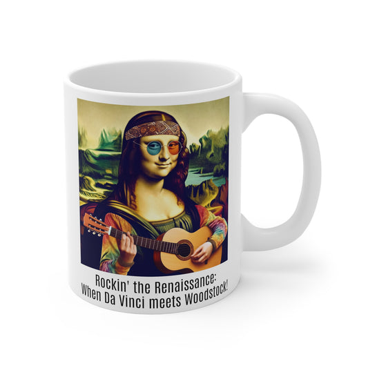 Mona Rocks The Rennaisance, Ceramic Mugs (11oz\15oz\20oz)