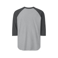 Raglan Shirt — Subtle 'RAISING PATRIOTS' Vintage Baseball Tee