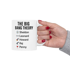 Fun Big Bang Theory Ceramic Mug, Scientist Gift, Unique Fan Gift