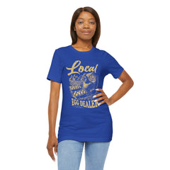 Local Egg Dealer Unisex Jersey Tee - Perfect for Farmers & Foodies