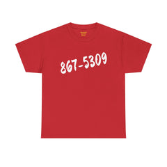867-5309 Jenny Tee: 80s Music Humor