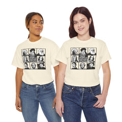 The Brainy Bunch Tee — Vintage Scientist Portraits Graphic T-Shirt
