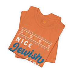 NICE JEWISH GIRL - Unisex Jersey Short Sleeve Tee