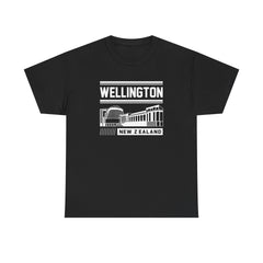 Wellington New Zealand Cities of The World Series Unisex Heavy Cotton Tee