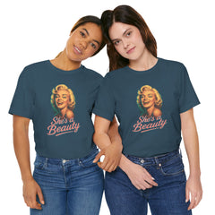 Vintage Marilyn Monroe Shes A Beauty Unisex Tee