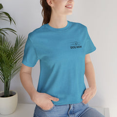 Dog Mom T-Shirt — Personalized Your Dog Image  Tee (Custom Name)