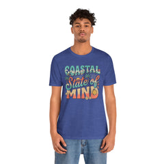 Coastal State of Mind Tee — Retro Beach Graphic T-Shirt