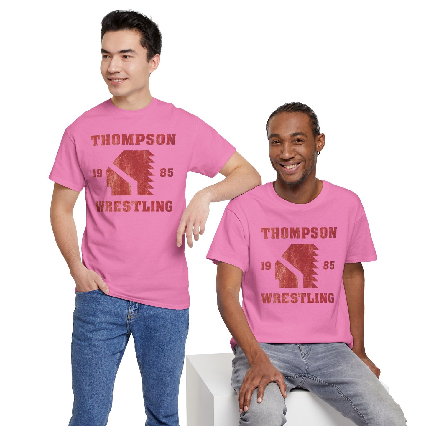 THOMPSON WRESTLING 1985, Unisex Heavy Cotton Tee