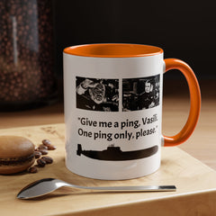 Mug - Hunt For Red October Fan Mug, Sean Connery Gift, Submarine Movie Fan Gift