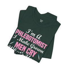 Phlebotomist Humor Tee, Funny Medical Shirt, Nurse Gift, Blood Tech Wear, Cute Phlebotomy Humor, Healthcare Apparel