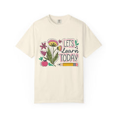 Floral Teacher T-Shirt - Comfort Colors Soft