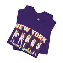 New York Basketball Celebrate Together  Tee - Unisex Jersey Short Sleeve T-Shirt
