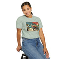 Ventura Highway Driving America Graphic Comfort Colors Unisex Garment Dyed T-shirt