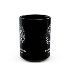 Border Collie Black Mug (11oz, 15oz), Brewing Pawsitivity In Every Cup