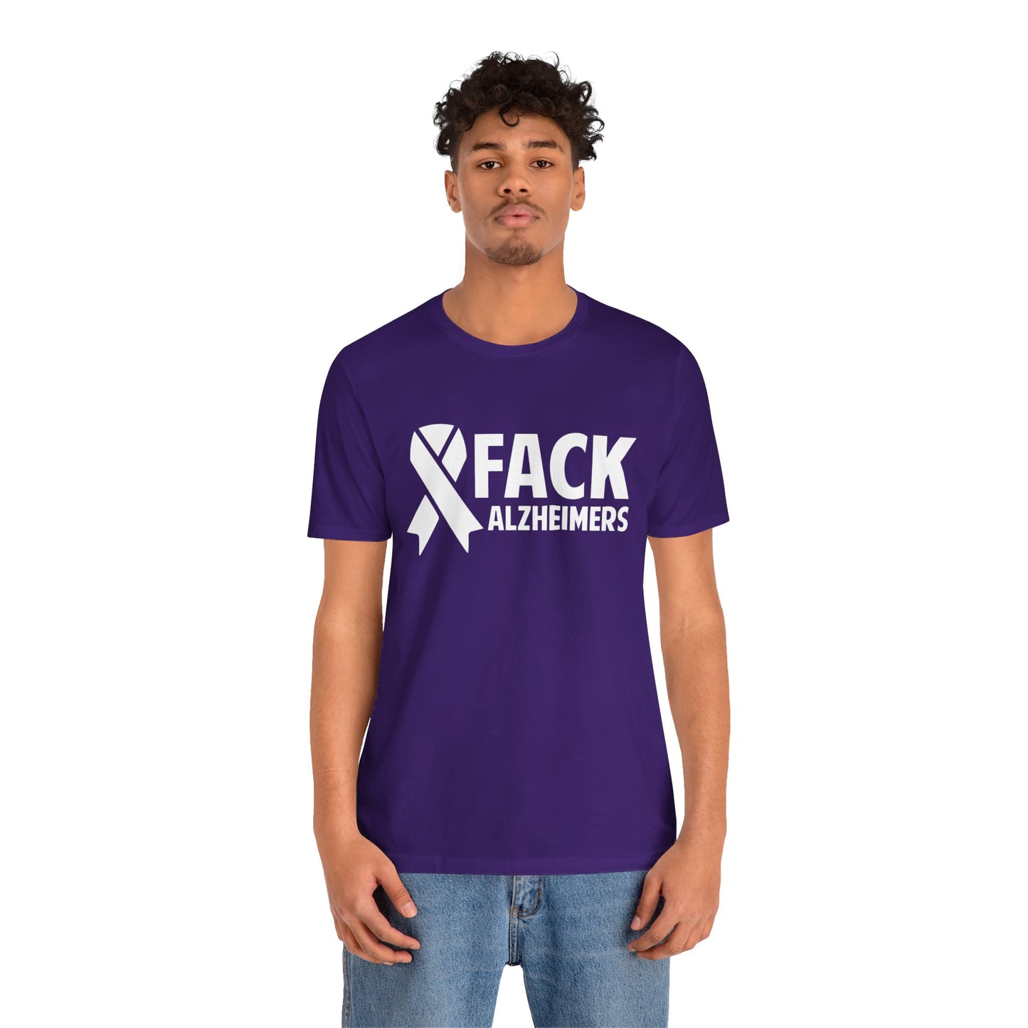 FACK ALZHEIMERS - Unisex Jersey Short Sleeve Tee