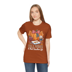 Fall Vibes Teacher T-Shirt — That Teacher Life Tee