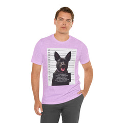 K9 Mugshot Personalized with your Dog T-Shirt