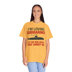 Submarine Lover T-Shirt, Nautical Tee, Gift for Submarine Fans, Funny Graphic Shirt, Summer Casual Wear
