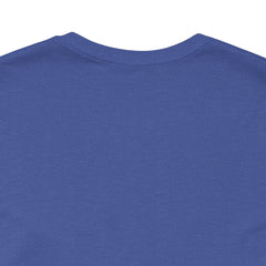 BACK THE BLUE Dad with Glasses, Graphic Unisex Short Sleeve Tee