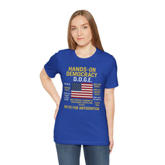 Hands-On Democracy Graphic Tee - Unisex