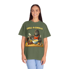 Grill-A-Gorilla Vintage BBQ Ape Cook T-Shirt