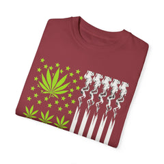 WEED FLAG - Comfort Colors Garment Dyed Shirt