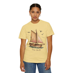 Sloop John B Sailboat T-Shirt — Vintage Nautical Tee