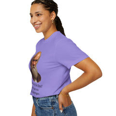 Darwin Coffee Funny T-Shirt — "Survival of the Fittest? I Barely Survive Coffee Shortages."