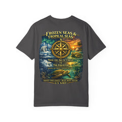 Navy "Frozen Seas & Tropical Seas" T-Shirt — U.S. Navy Blue Nose and Shellback Tribute