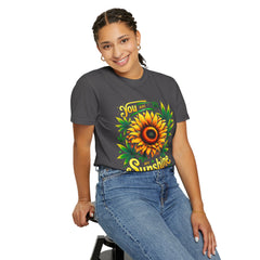 Sunflower 'You Are My Sunshine' Cannabis Graphic T-Shirt