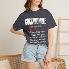 Cockwomble Definition  – Funny Sarcastic Dictionary Tee