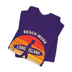 Tobay Beach Vibes Unisex Tee - Surf's Up Long Island | Summer Shirt