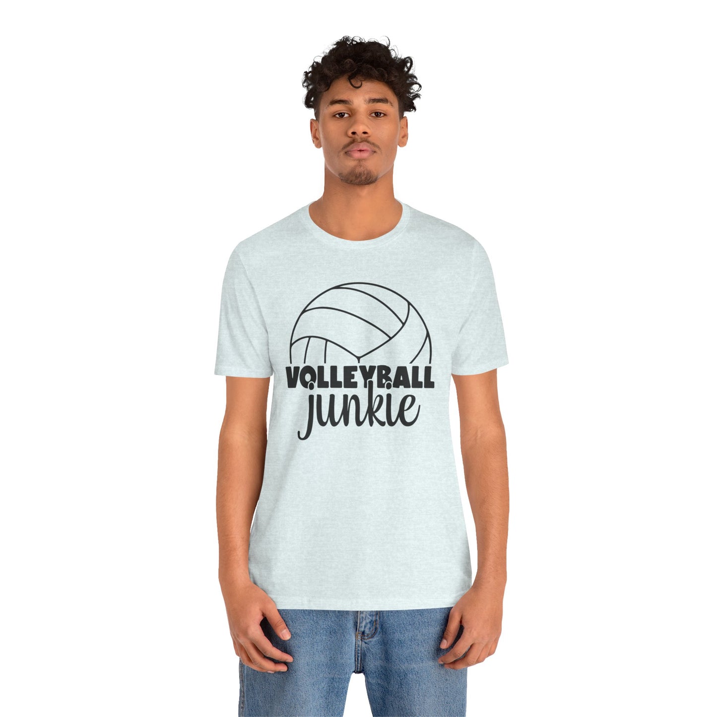 Volleyball Junkie T Shirt,Volleyball t-shirt,spike shirt,volleyball gift,sports tee,team shirt,player gift,coach gift,Love Volleyball,Spike