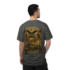 Stand the Watch Lighthouse Series T-Shirt — Patriotic Lighthouse Graphic Tee