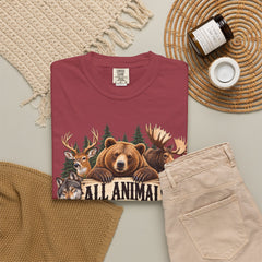 All Animals Are Pettable T-Shirt – Funny Animal Lover Wildlife Design