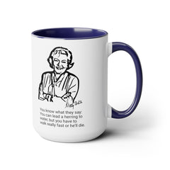 Betty White Quote Mug,gift for fans,Betty White memorabilia.