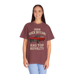 Classic Car Lover's Unisex T-Shirt - 1966 Buick Skylark Rag Top Royalty