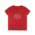 EETA Center Logo - Ladies' V-Neck T-Shirt