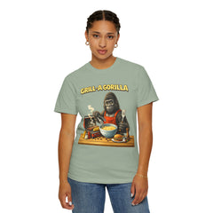Grill-A-Gorilla Vintage BBQ Ape Cook T-Shirt