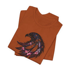 Nature-Inspired Eagle Tee, Boho Style Shirt for Outdoor Lovers, Perfect for Birthdays, Festivals, or Everyday Wear
