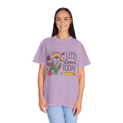 Floral Teacher T-Shirt - Comfort Colors Soft