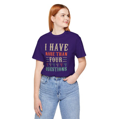 Passover tee, holiday quote tee, Jewish holiday shirt, Passover gift, religious tee, Funny Passover quote, Pesach shirt, Seder table wear